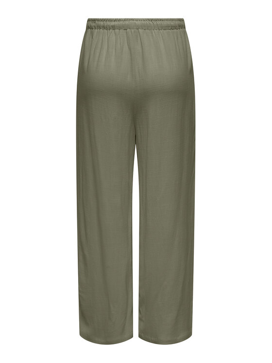 ONLY ONLY Hlače Siesta 15322263 Zelena Straight Fit