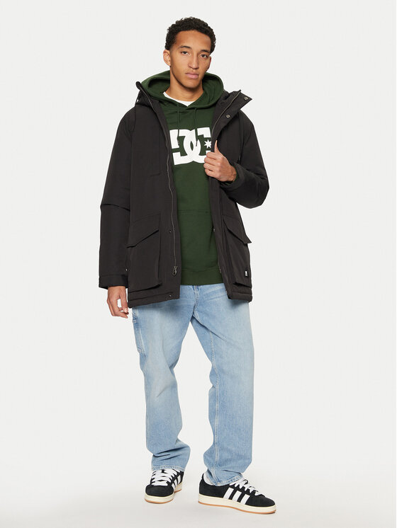 DC DC Μπουφάν χειμωνιάτικο Murrayfield ADYJK03200 Μαύρο Standard Fit