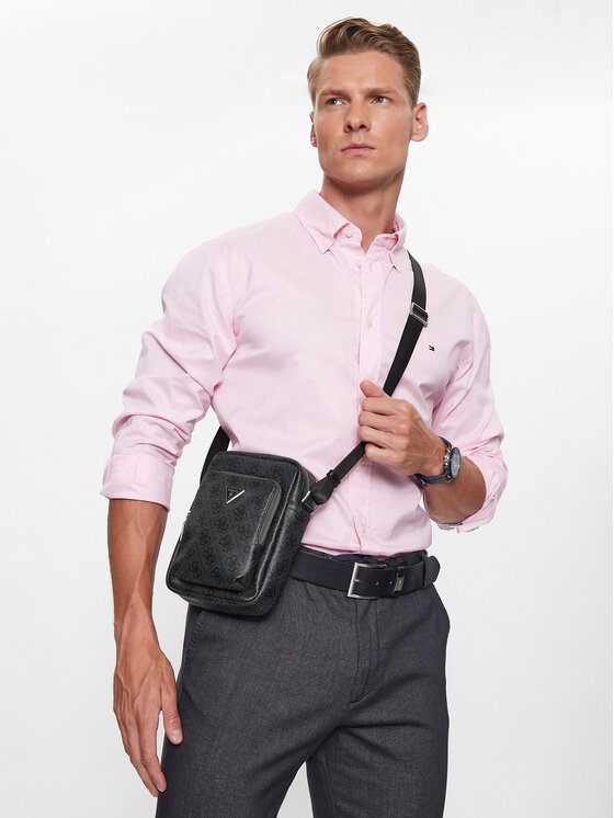 Guess Guess Maža rankinė Vezzola Smart HMEVZL P3163 Juoda