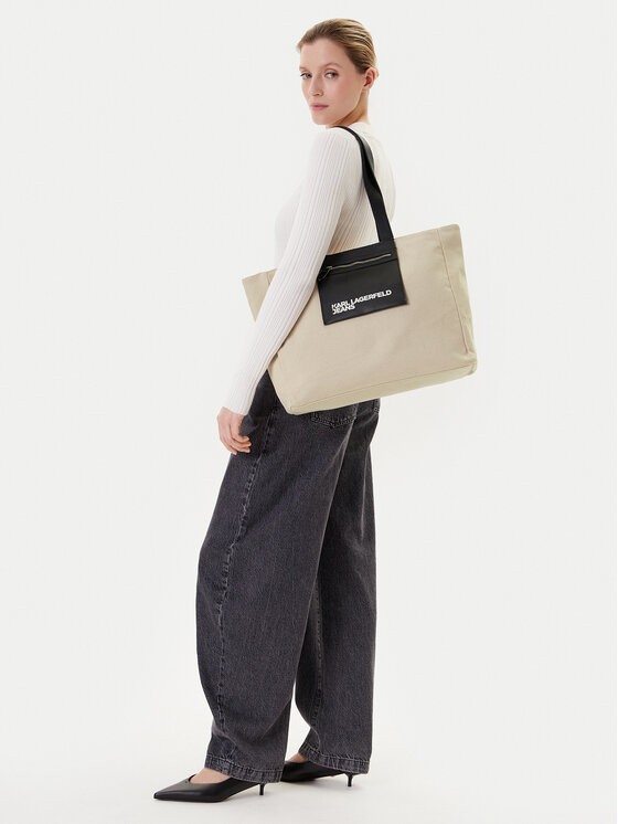 Karl Lagerfeld Jeans Karl Lagerfeld Jeans Handtasche A2W50004 Beige