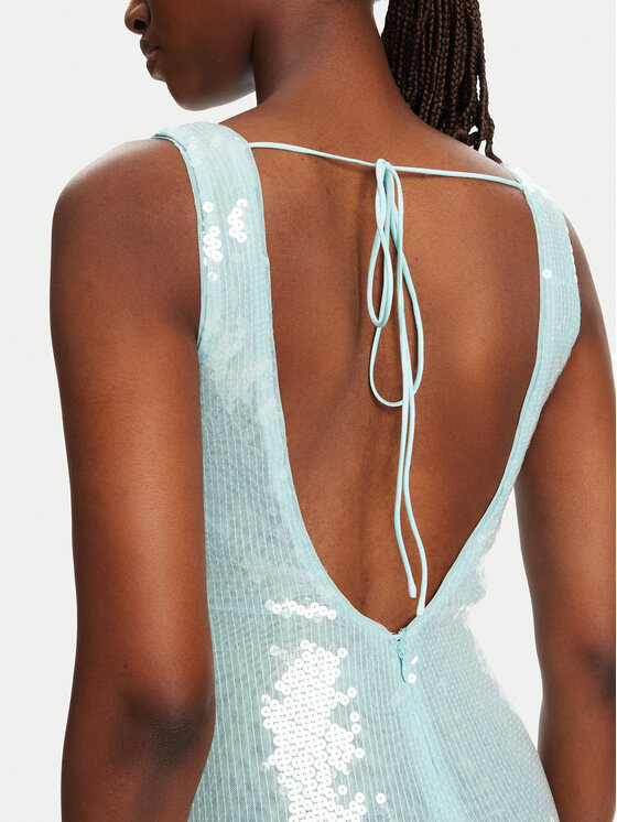 BARDOT BARDOT Kokteilinė suknelė Isha Sequin 59272DB Turkio Slim Fit