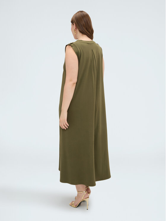 Fiorella Rubino Fiorella Rubino Abito da sera 7808L001250N035 Verde Regular Fit