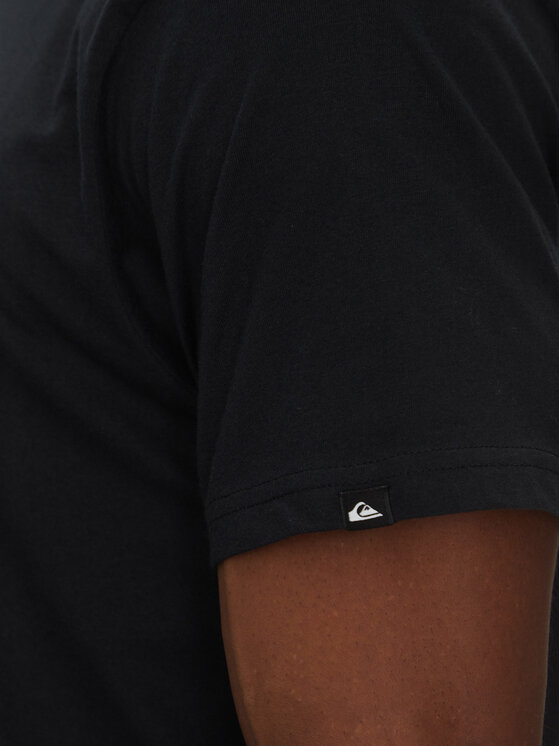 Quiksilver Quiksilver T-Shirt EQYZT08056 Czarny Regular Fit