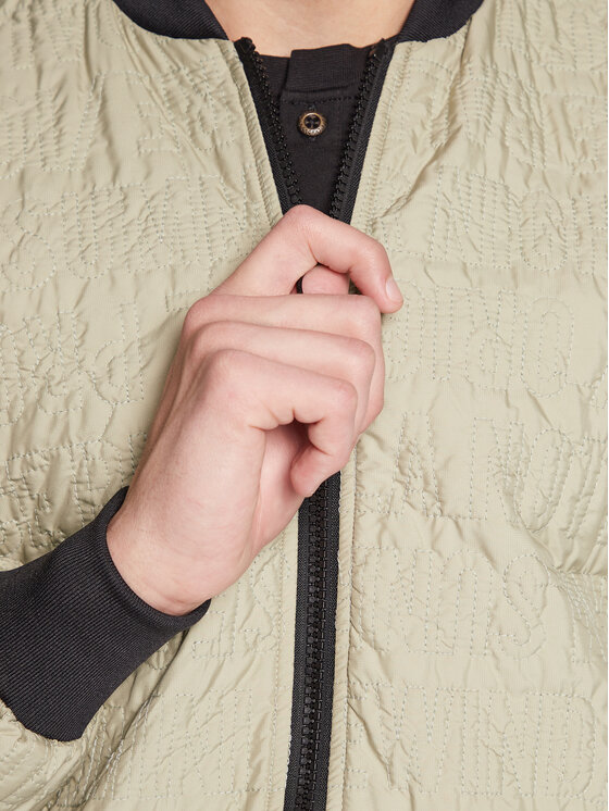 Ice Play Ice Play Bunda bomber 23E U1M0 J021 6408 5753 Zelená Regular Fit