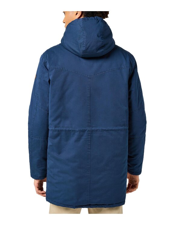 Wrangler Wrangler Kurtka puchowa 112357276 Granatowy Regular Fit