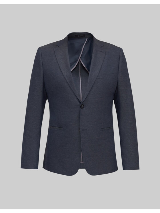 Borgio Borgio Marynarka termini Szary Super Slim Fit