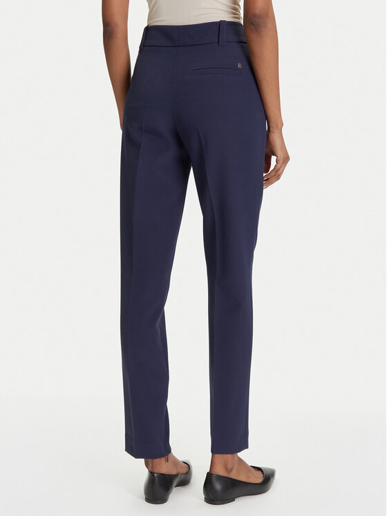 HUGO HUGO Spodnie materiałowe Hedima-1 50544742 Granatowy Slim Fit
