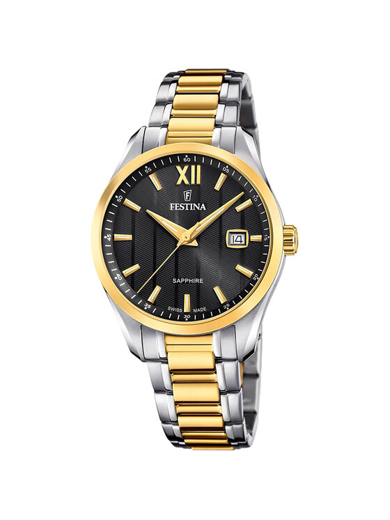 Festina Festina Zegarek F20027-4 Srebrny