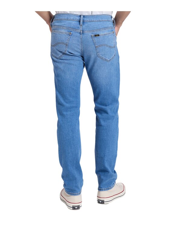 Lee Lee Jeansy 112386454 Niebieski Slim Fit