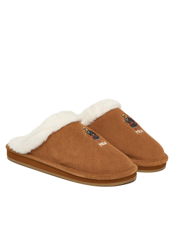 Polo Ralph Lauren Polo Ralph Lauren Naminės šlepetės Kaylgh Scf B 842P03594001 Ruda
