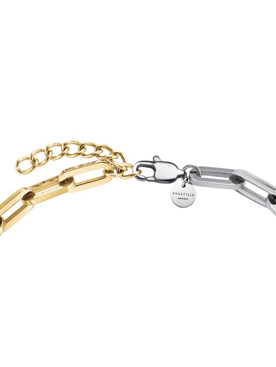 Rosefield Rosefield Bransoletka Duotone Chain Bracelet Kolorowy