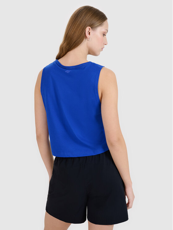4F 4F Tank top HALNY Niebieski Regular Fit