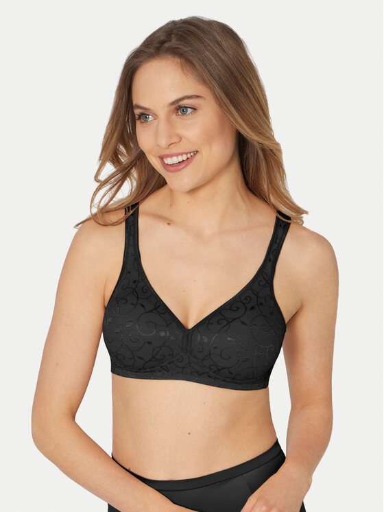 Triumph Triumph Sutien fără cusături Elegant Cotton 10100175 Negru