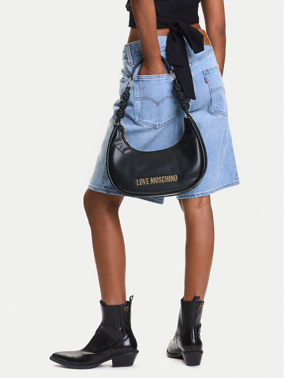 LOVE MOSCHINO LOVE MOSCHINO Ročna torba JC4237PP0MKL0000 Črna