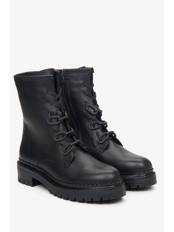 Estro Estro Μποτάκια ER00114040 Μαύρο