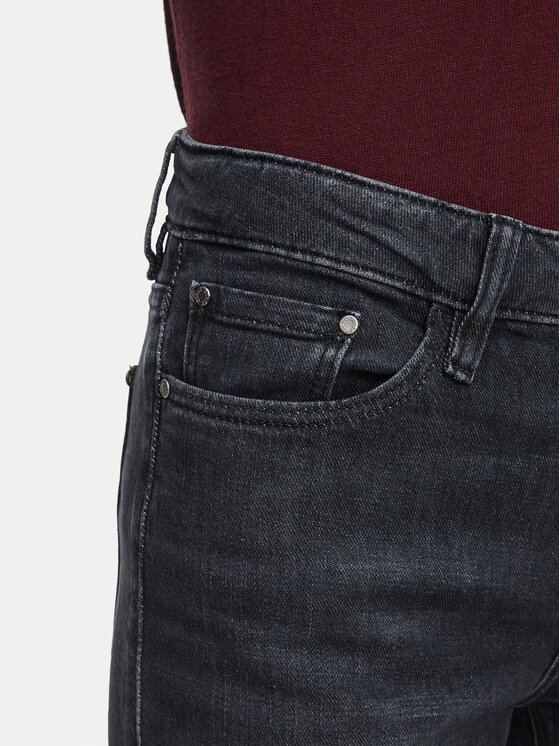 Guess Guess Jeansy 184481 Czarny Flared Fit