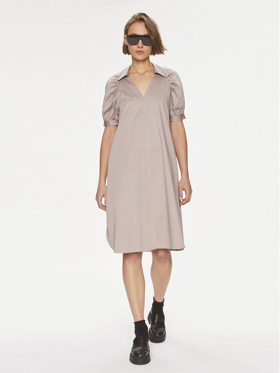 BOSS Boss Rochie de zi Depera1 50515778 Bej Regular Fit