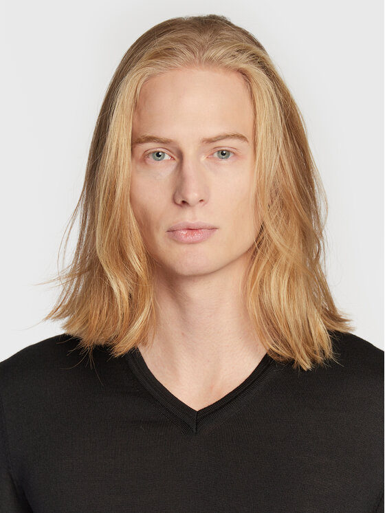 Maglione 17 Jk-02Damien 30033517 Nero Regular Fit