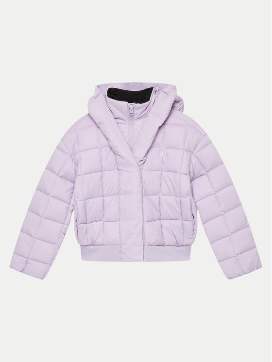 Gyerek Télikabát Calvin Klein Jeans, Méret: 16Y, Lila, Archive IG0IG02595 D
