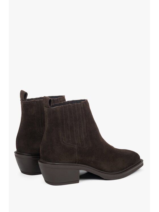 Estro Estro Kovbojská obuv ER00118040 Hnědá