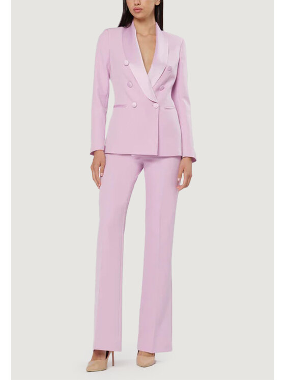 Silence Silence Pantalone da abito NP2002MFPE24 Rosa To Fit