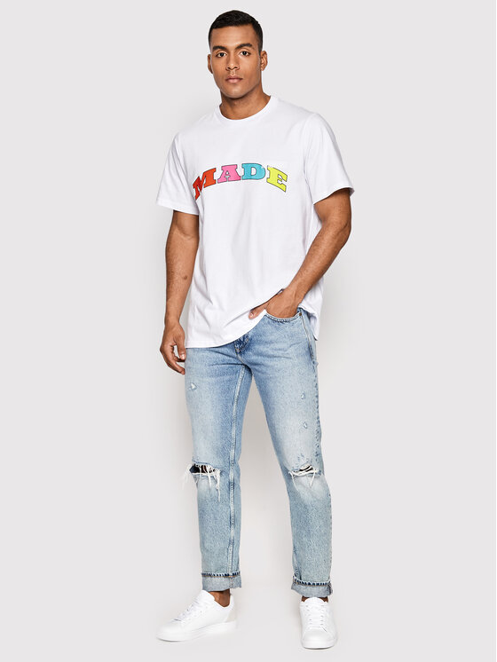 T-shirt Unisex Made Bianco Regular Fit