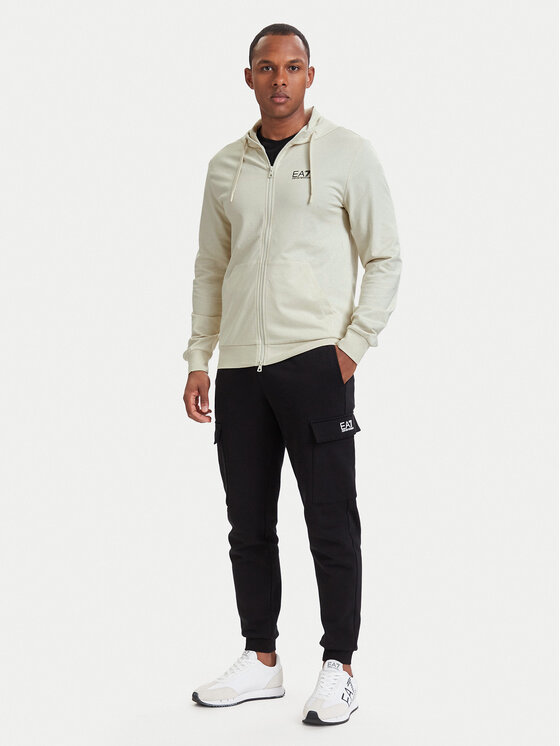 EA7 Emporio Armani EA7 Emporio Armani Hanorac 7M000568 AF13512 U1079 Bej deschis Regular Fit