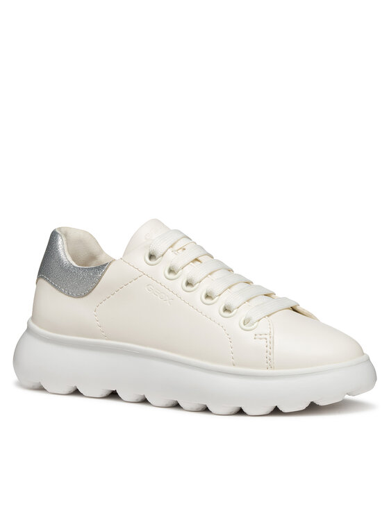 Geox Geox Сникърси J Puffypop J55MRA 000BC C0007 D Бял
