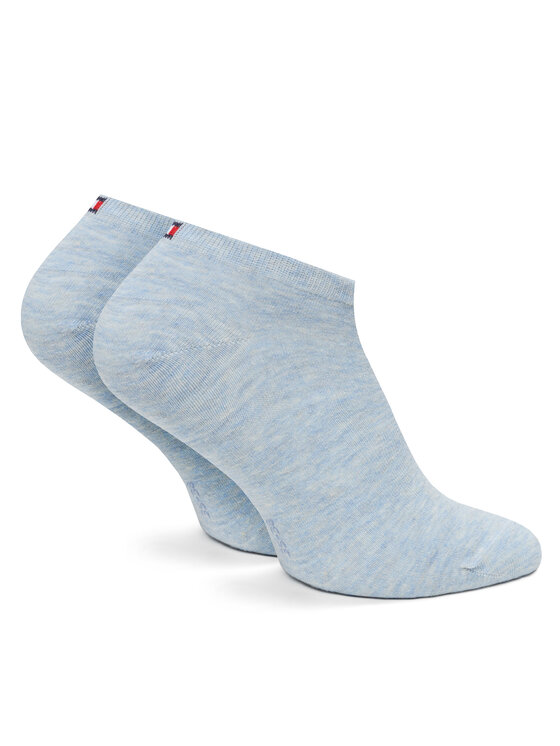 Tommy Hilfiger Tommy Hilfiger Комплект 2 чифта къси чорапи дамски 343024001 Син