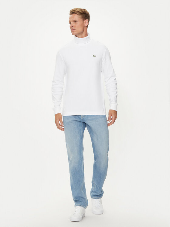 Lacoste Lacoste Golf UH2828 Biały Slim Fit