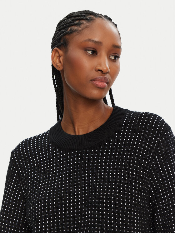 MICHAEL Michael Kors MICHAEL Michael Kors Sweter MF46124F2G Czarny Regular Fit