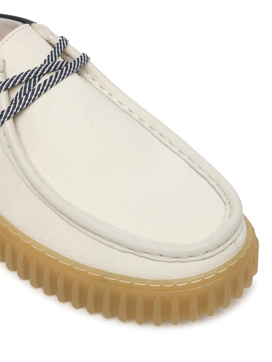 Clarks Clarks Poltopánky Torhill Lo 26187380 Biela