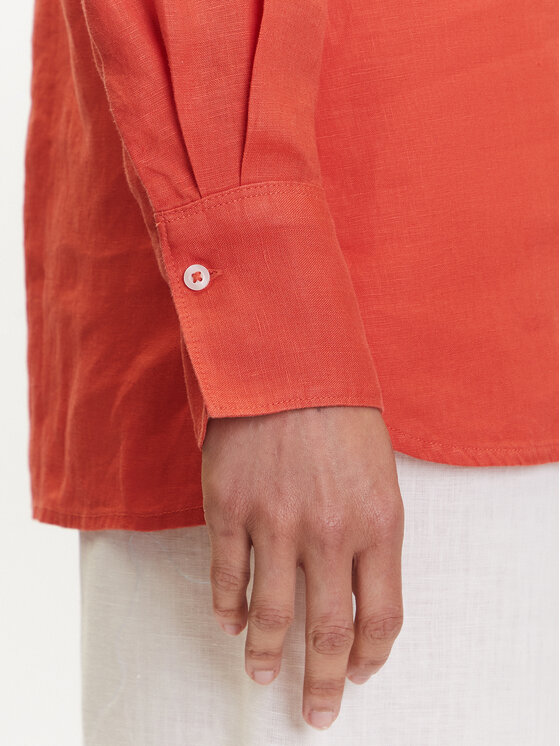 Marc O'Polo Marc O'Polo Hemd 503 1135 42427 Orange Regular Fit