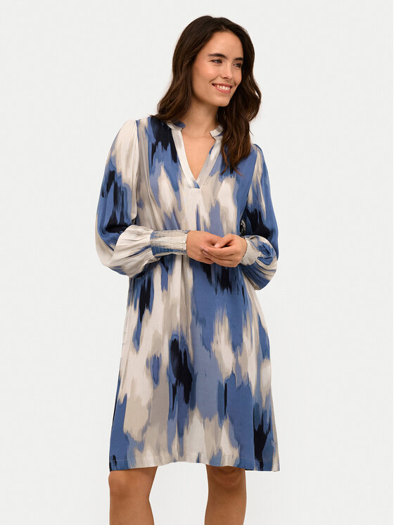 Kaffe Rochie tip cămașă Beathe 10508899 Albastru Relaxed Fit