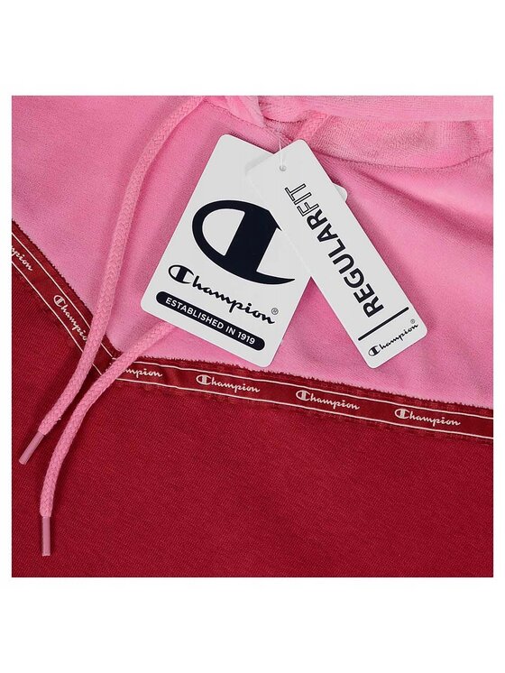 Champion Champion Bluza 114436 Różowy Comfortable Fit