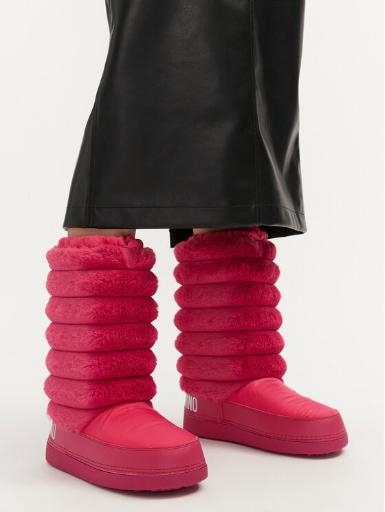 LOVE MOSCHINO LOVE MOSCHINO Śniegowce JA24312G0LISH626 Różowy