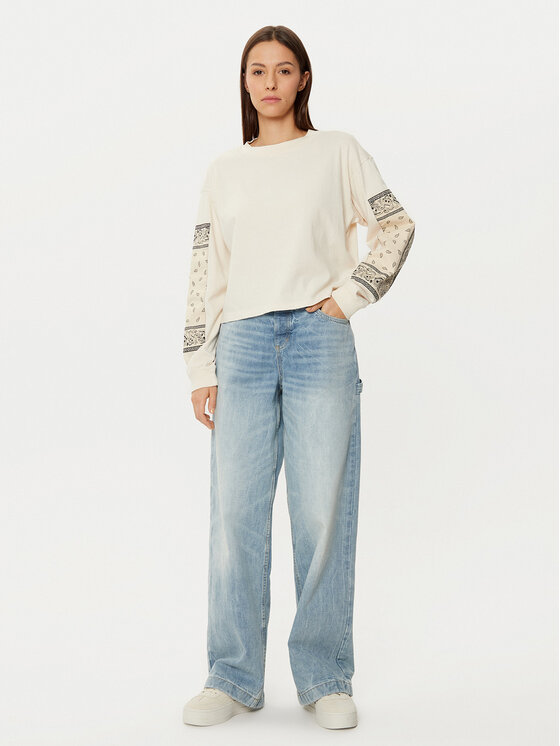 Champion Champion Majica 117450 Bež Loose Fit
