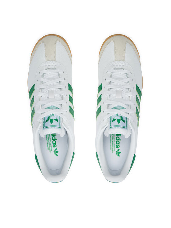 Adidas samoa white green clearance