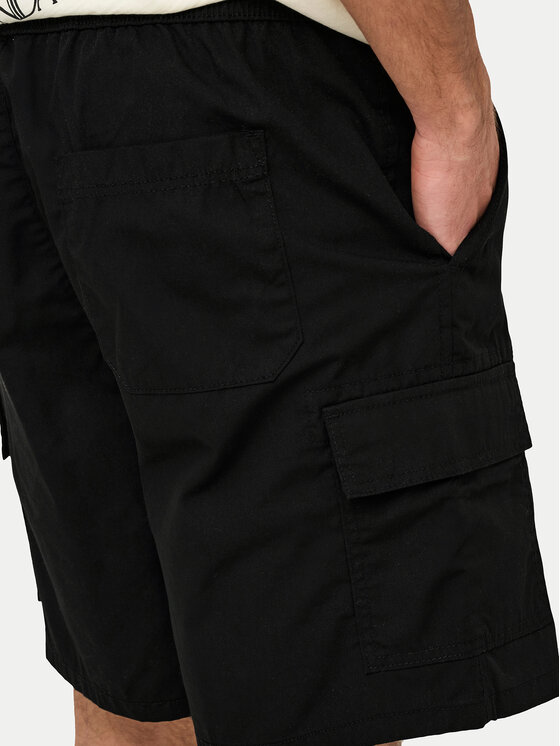 Only & Sons Only & Sons Športové kraťasy Kal 22034462 Čierna Slim Fit