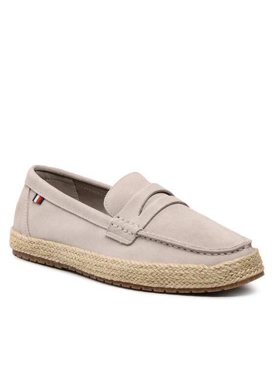 Tommy Hilfiger Espadrile Th Resort Classic Suede FM0FM04453 Siva