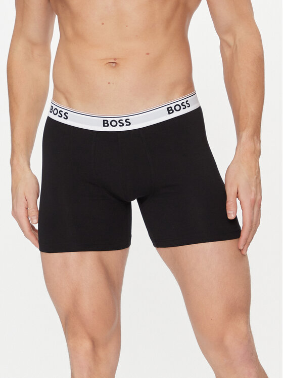 BOSS Boss Súprava 3 kusov boxeriek BoxerBr 3P Power 50475282 Čierna