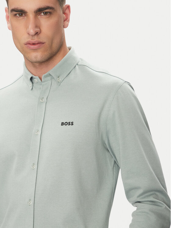 BOSS BOSS Camicia B_MOTION_L 50533163 Verde Regular Fit