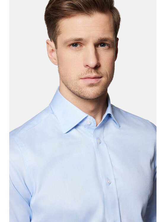 Lancerto Lancerto Koszula Zoey KO073124000007 Niebieski Slim Fit