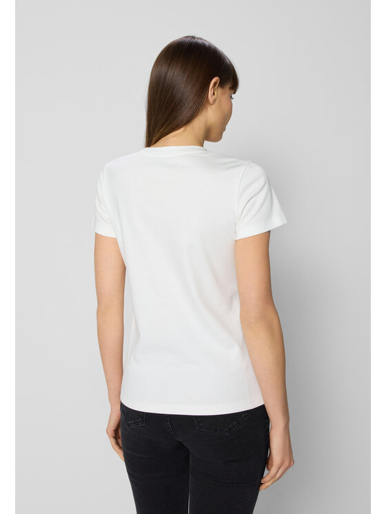 BIZUU BIZUU T-Shirt FOKIA Biały Standard Fit