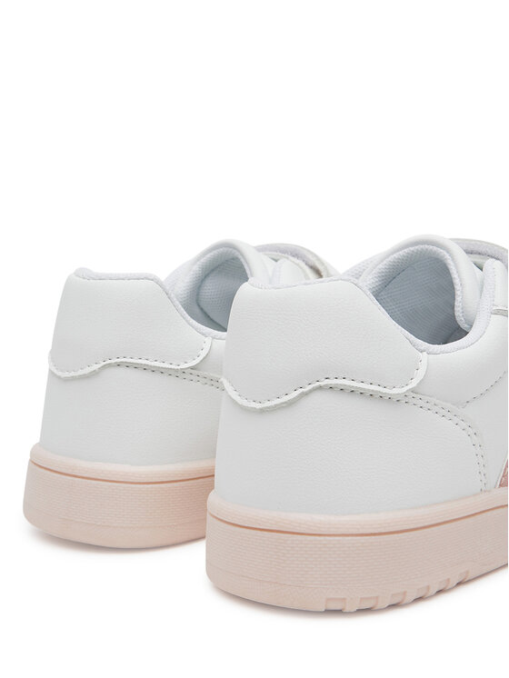 Tommy Hilfiger Tommy Hilfiger Tossud Flag Low Cut Velcro Sneaker T1A9-33730-1439 S Valge
