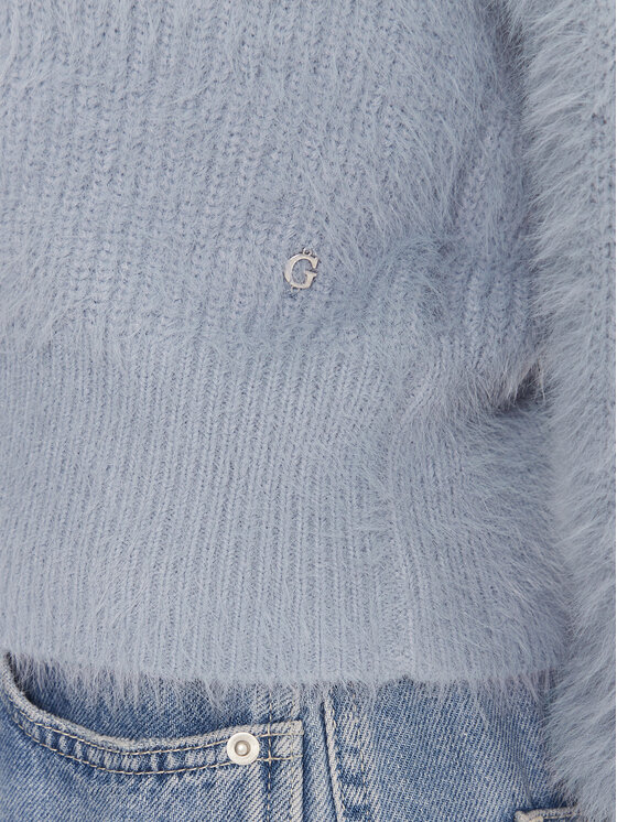 Guess Guess Pullover W4BR25 Z3BH0 Blau Regular Fit