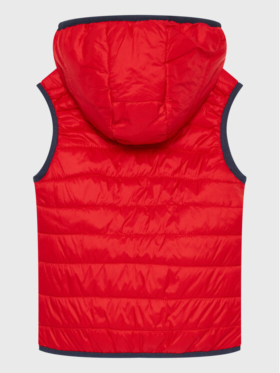 Gilet 999 68001 00 D Rosso Regular Fit
