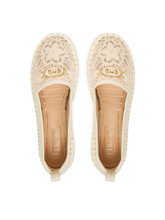 Liu Jo Liu Jo Espadrile Capri 04 SA6097 EX349 Écru
