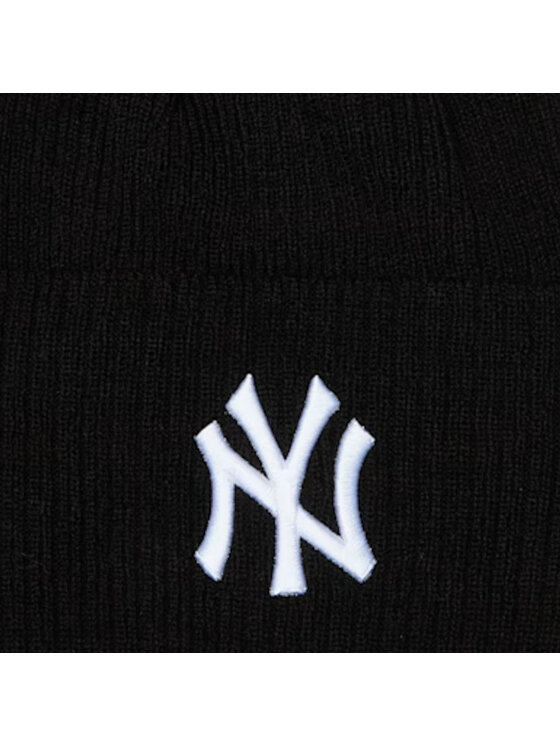 New Era New Era Berretto Wide Cuff Beanie New York Yankees Hat Nero