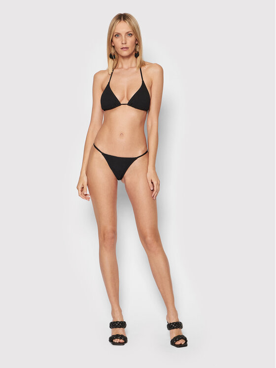 Pieces Pieces Bikini pezzo sopra Vivian 17121208 Nero